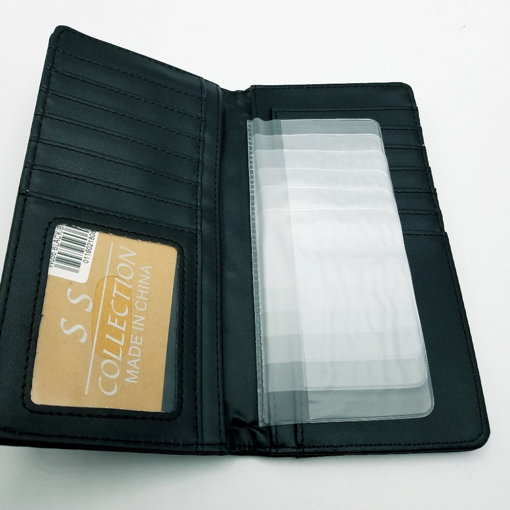 Cross mens wallet Western Bifold black embroidered - Picture 6 of 11